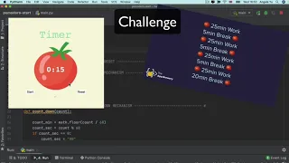 Build Pomodoro App Python tutorial for Intermediate level