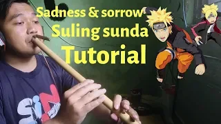 Download Tutorial lagu naruto Sadness and sorrow suling sunda MP3