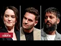 Daisy Ridley Tom Bateman Shazad Latif for Magpie Conversations at the SAG-AFTRA Foundation