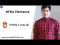 HTML Elements HTML Tutorial Step by Step