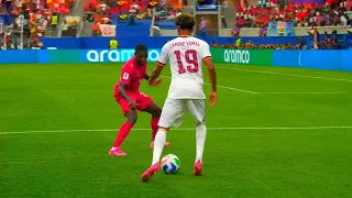 استعراض مهارات لامين يامال في كأس العالم   مهارات يامال      دندنها