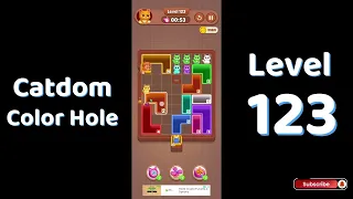 Catdom Color Hole Level 123 Screenshot
