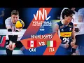 CAN vs. ITA - Highlights Week 2 | Men's VNL 2021
