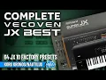 Lagu KORG KRONOS / NAUTILUS ♫ 64 ROLAND JX-10 Factory Presets ► COMPLETE VECOVEN JX BEST