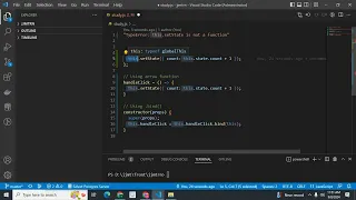 TypeError this setState is not a function react js error