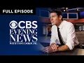 CBS Evening News Full Broadcast August 18 2026