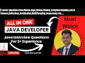 Java Interview questions for experience 2 Collections MultiThreading Concurency Exception