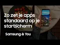 Download Lagu Apps standaard op je startscherm zetten | Samsung \u0026 You