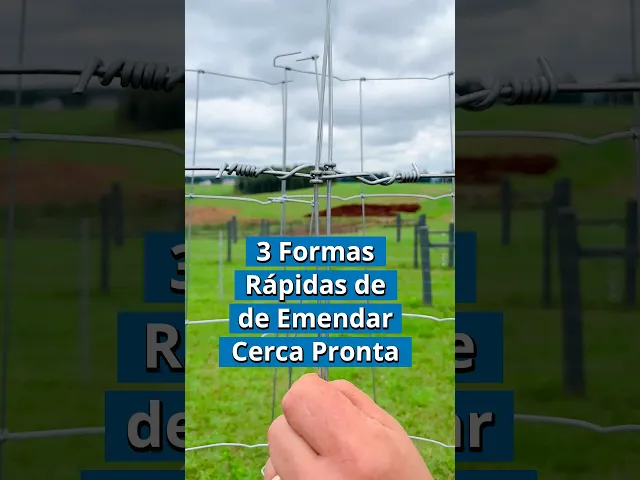 Vídeo do produto - Como fazer emendas nas Cercas Prontas