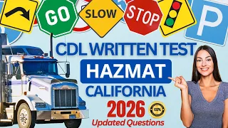 California CDL HazMat Practice Test 2026 Real Questions You MUST KNOW for the CA HazMat Endorsement