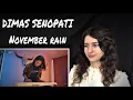 Dimas Senopati - November Rain - Guns N Roses [Reaction Video]
