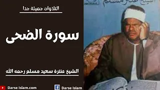 Sheikh Antar Saeed Muslim Surah Duha سورۃ الضحى الشيخ عنترة سعيد مسلم رحمه الله 
