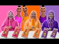 Lagu PILIH KARAKTER HAMOOD HABIBI SESUAI ES KRIM 1 WARNA PART 2 | CHIKAKU FAMILY