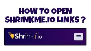 How to open shrinkme io link Fix shrinkme io link not getting opened Shrinkme io links