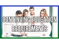 Continuing Education Requirements