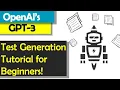 GPT 3 Tutorial for Beginners - Selenium Test Generation using Python