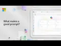 How to create a great Microsoft Copilot prompt Microsoft Copilot Tutorial