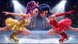 omg rumi gold vs ladybug epic skating who wins miraculous 6 vs k pop demon hunters