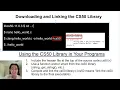 Initial Environment Setup for the CS50 Programming Course downloading and using cloud-hosted code