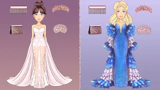 Pink Romantic or Blue Dramatic? Let's Dress Up the Paper Doll!
