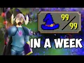 I ll never splash again after doing this 6 hour magic AFK training method