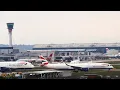 London Heathrow Airport Heavy Arrivals Singapore Emirates A380 British Airways A350