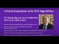 Critical evaluation of ECG-AI algorithms