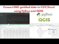 Convert IMD gridded GRD binary weather data to using python and QGIS