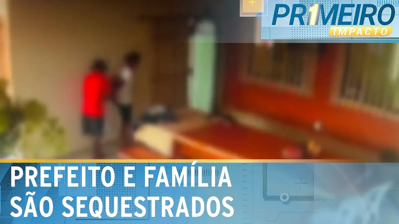 Prefeito de Fundão (ES) e família são feitos reféns por criminosos | Primeiro Impacto (03/11/23)