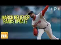 Fantasy Baseball March Closers Rankings Update I In The Pen EP 150