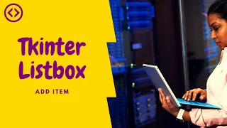 Add an item to a ListBox - tkinter