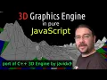 I ported 3D Graphics Engine by javidx9 from C to Javascript