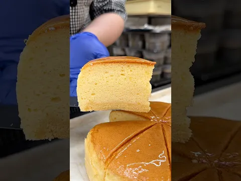 The perfect Japanese soufflé cheesecake🧀 #japanesefood #dessert #大好物は高カロリー