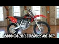 STUNNING 2000 HONDA XR250 A-LOOP OFFROAD KIT BUILT ENGINE