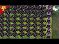 Lagu 99UltimateDoomGatling+DoomTorch VS 999Zombies-------Plants vs Zombies
