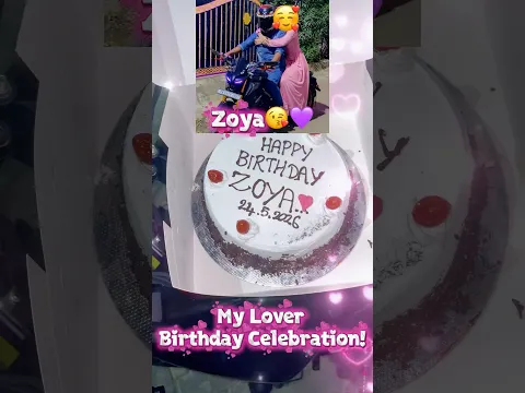 Happy Birthday Zoya😘💜🫂🧿💎 #lover #birthdaycelebration #bikelover