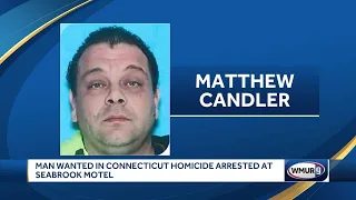 Man wanted in Connecticut homicide arrested at Seabrook motel