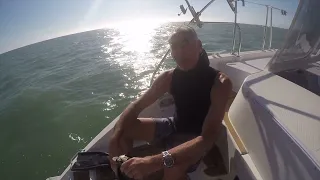 Keel Damage – We Hit a Rock – Right in the Middle of the Fakahatchee Channel.