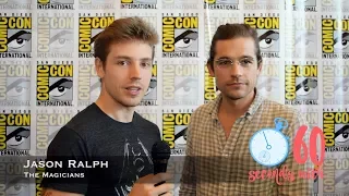 60 Seconds with The Magicians Jason Ralph