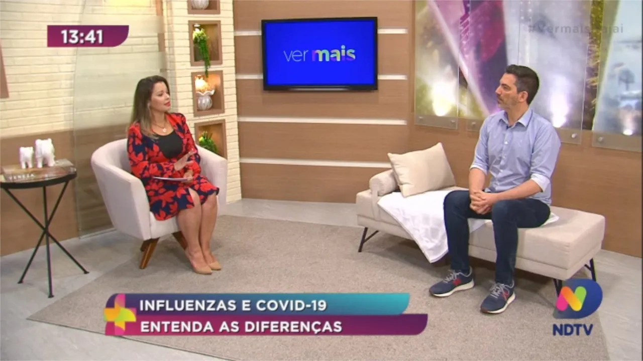 Influenza e Covid-19, entenda a diferenças entre os dois