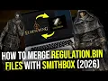 Elden Ring how to merge regulation bin files with Smithbox 2 1 0 ad -compatible 2026