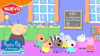 ¡Peppa y sus Amigos en la escuela! 🎒🏫✨