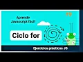 CICLO FOR y FOR OF LOOP Grasshopper APP - Aprende a programar