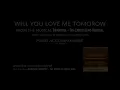 Will You Love Me Tomorrow (from Beautiful) | Piano Accompaniment [Karaoke Lyrics in CC]