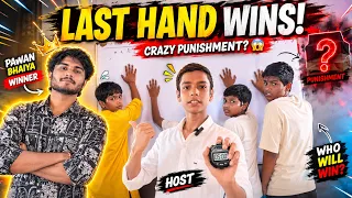 LAST HAND WINS! 😱 | Jo Haath Hatayega Uski CRAZY PUNISHMENT!