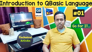 Introduction to QBasic Language Part-1 QB64 QBasic Programming QBasic Tutorial