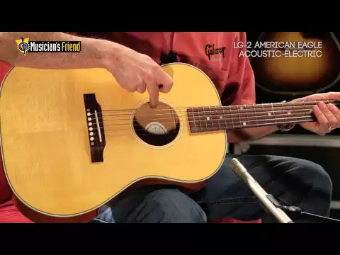 Download MP3 Gibson LG-2 American Eagle Acoustic-Electric Guitar, demo'd by Don Ruffatto