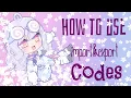 How To Use Import Export Code GACHA CLUB TUTORIAL 1K special