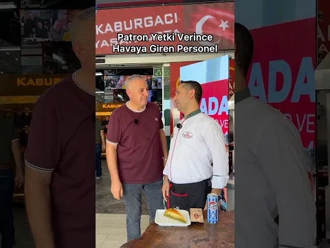 Patron Yetki Verince Havaya Giren Personel! #shorts
