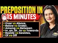Prepositions in English Grammar Learn in 15 Minutes 2026 Complete basics